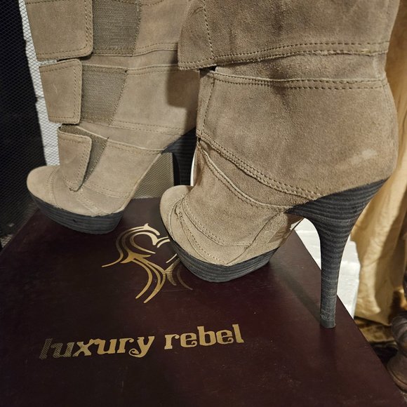 Luxury Rebel Military green bootie - Picture 4 of 7